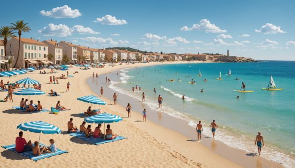 Découvrir la plage du Barcarès et ses activités nautiques
