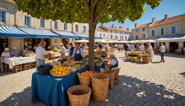 Pourquoi le marché de la flotte est incontournable sur l’île de ré