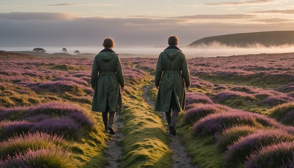 Se promener en landes avec les yeux fermés