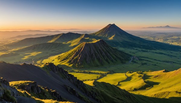 Les paysages volcaniques à couper le souffle en auvergne